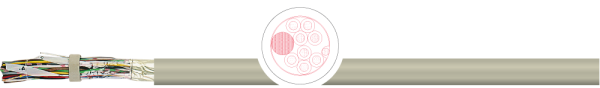 RD-Y(ST)Y BD EB 4X2X0,5 - BLAU RAL 5015