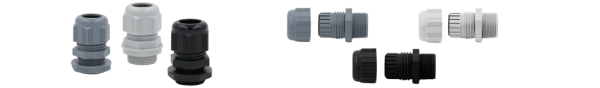 TKD INDULINK® LOCK Cable Glands - ST PA6, metrisch Standard — TKD Serienabbildung; Ausführung gemäß Artikelangaben.