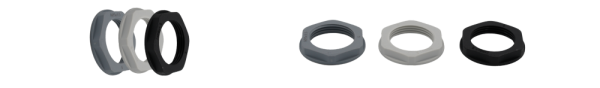 TKD INDULINK® LOCK Lock Nuts - ST PA6, metrisch Standard — TKD Serienabbildung; Ausführung gemäß Artikelangaben.