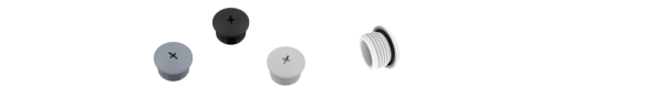 TKD INDULINK® LOCK Round Plugs - ST PA6, metrisch Standard — TKD Serienabbildung; Ausführung gemäß Artikelangaben.