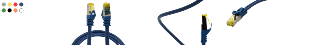 TKD INDULINK® PATCH OFFICE RJ45 CAT.6A S/FTP LSZH COLOUR ADVANCED — TKD Serienabbildung; Ausführung gemäß Artikelangaben.