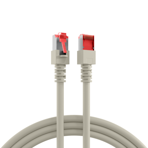 EFB-Elektronik Cat.6 S/FTP RJ45 patch cable, grey, 1 m