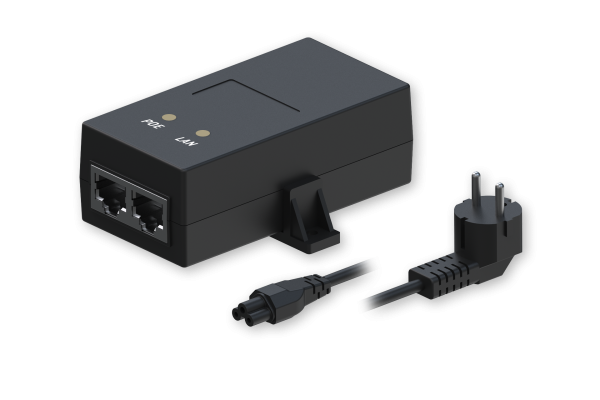 Teltonika PR323EUB – EU Ein-Port 10/100 Mbit/s passiver PoE-Injektor, 19 W