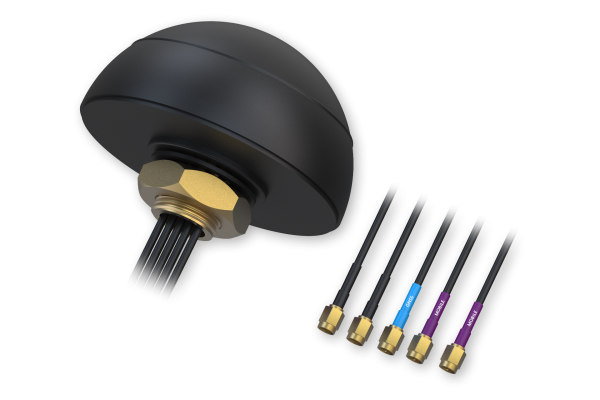 Teltonika PR1KCO28 – Kombi MIMO Mobilfunk/GNSS/WLAN Dach SMA Antenne