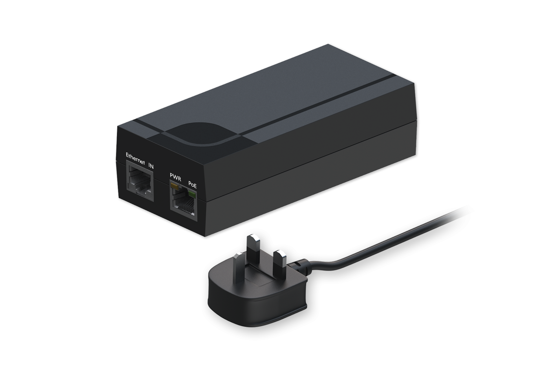 Teltonika PR322UK7 – UK Ein-Port Gigabit PoE-Injektor, 15 W