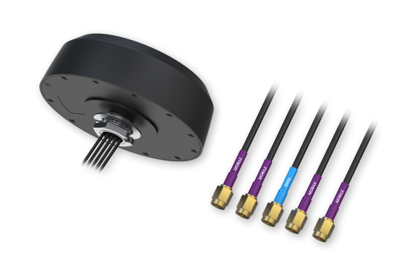 Teltonika PR1KCI49 – 5G Kombi MIMO Mobilfunk/GNSS Dach SMA Antenne