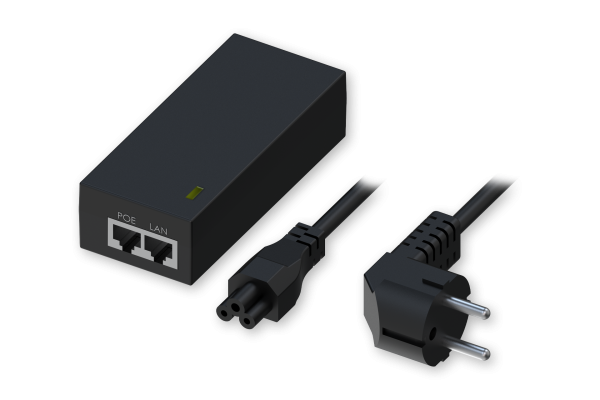 Teltonika PR325EUB – EU Single Port Gigabit PoE Injector, 30 W
