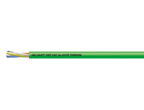 HELUKAT® 100T CAT. 5e U/UTP TORSION grün 1 x 4 x AWG 26 /19 — HELU Serienabbildung; Ausführung siehe Artikelangaben.