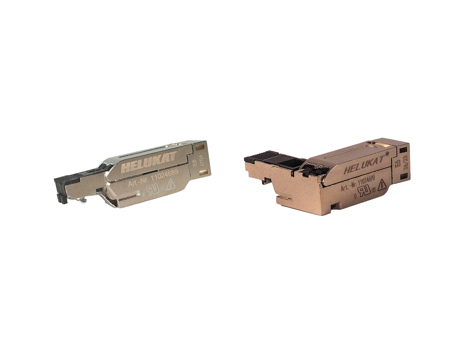 PROFINET® Schnellkontakt (SK) RJ45 Stecker 180° metall IP20 Kat5