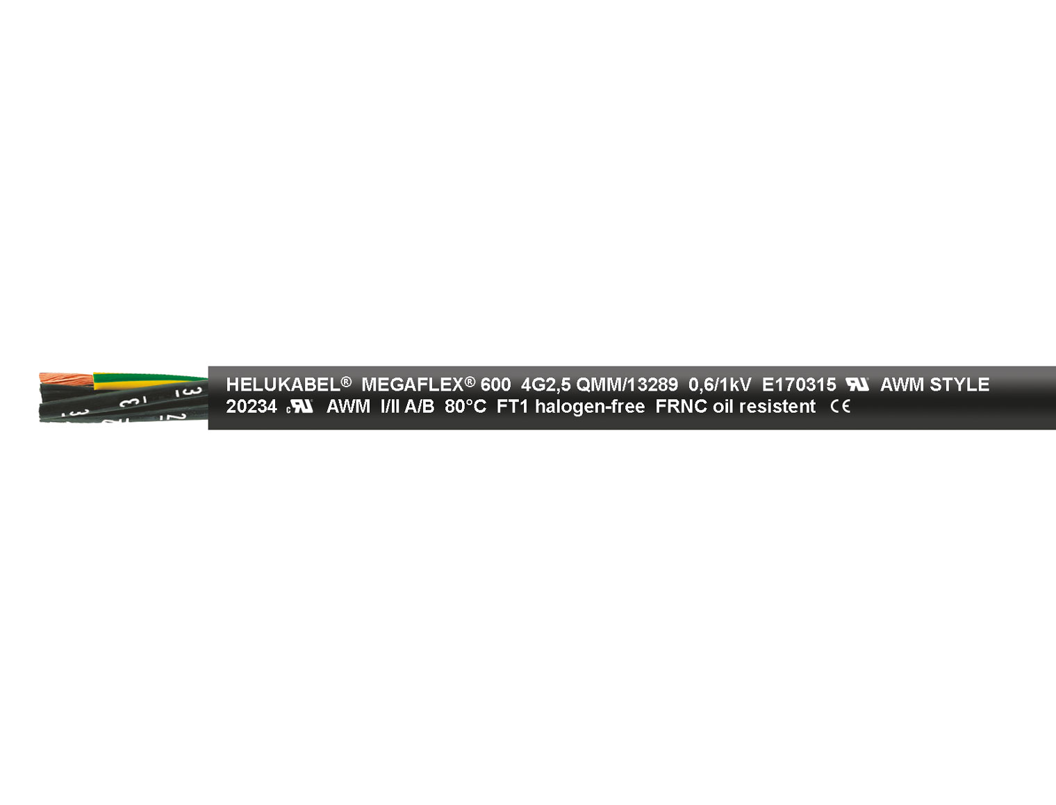 MEGAFLEX® 600 — HELU Serienabbildung; Ausführung siehe Artikelangaben.