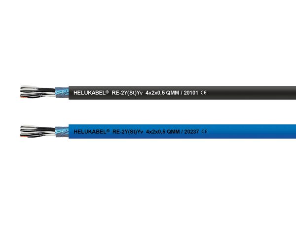 RE-2Y(St)Yv BLACK 20 x 2 x 0,5 mm²