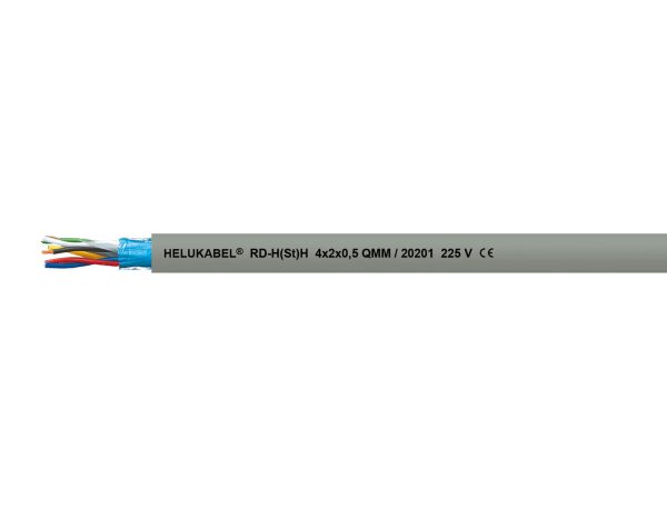 RD-H(St)H grau 12 x 2 x 0,5 mm²