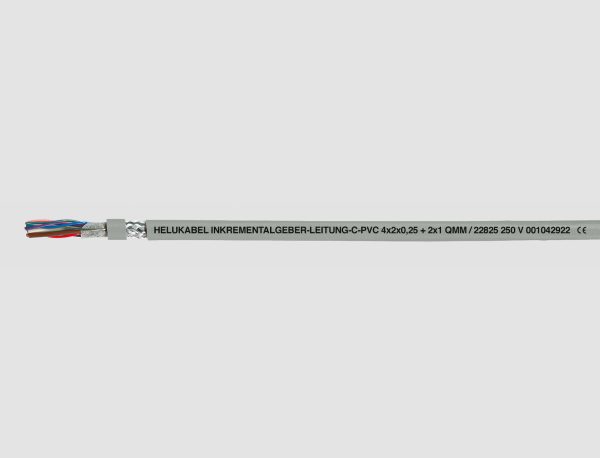 Incremental Feedback-Cable grau 4 x 2 x 0,25 + 2 x 1 mm²