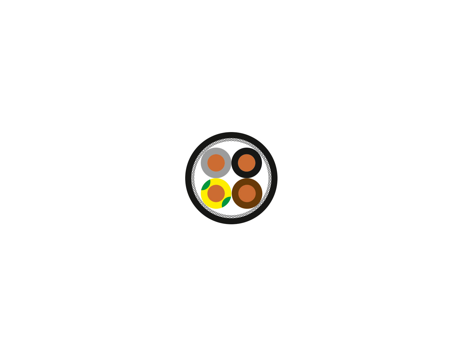 TOPFLEX®-EMV-UV-2XSLCHK-J — HELU Serienabbildung; Ausführung siehe Artikelangaben.