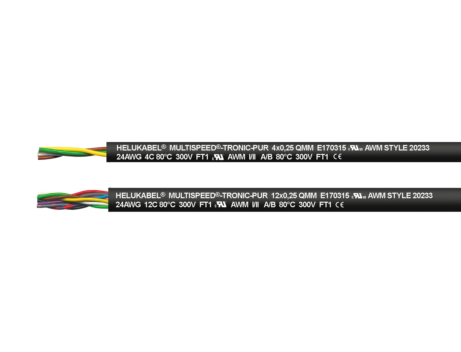 MULTISPEED®-TRONIC-PUR schwarz 7 x 0,34 mm²