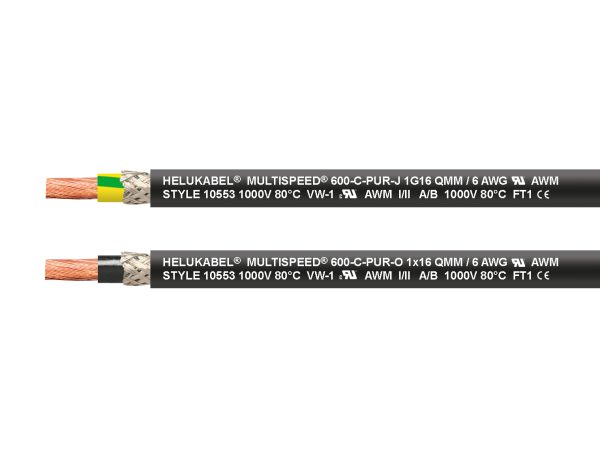MULTISPEED®-600-C-PUR-J / MULTISPEED®-600-C-PUR-O — HELU Serienabbildung; Ausführung siehe Artikelangaben.