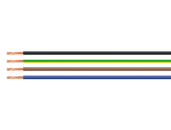 H05V-K weiß 1 × 0,75 mm² — 100 m Ring im Karton