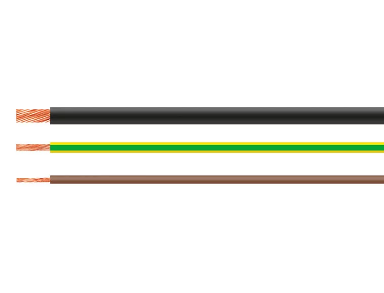 H07V-K rot 1 × 10 mm² — 100 m Ring