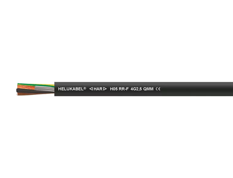 H05RR-F schwarz 3G0,75 mm² — 100 m
