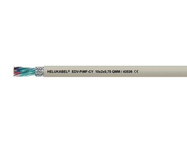 EDV-PiMF-CY grau 10 x 2 x 0,5 mm²