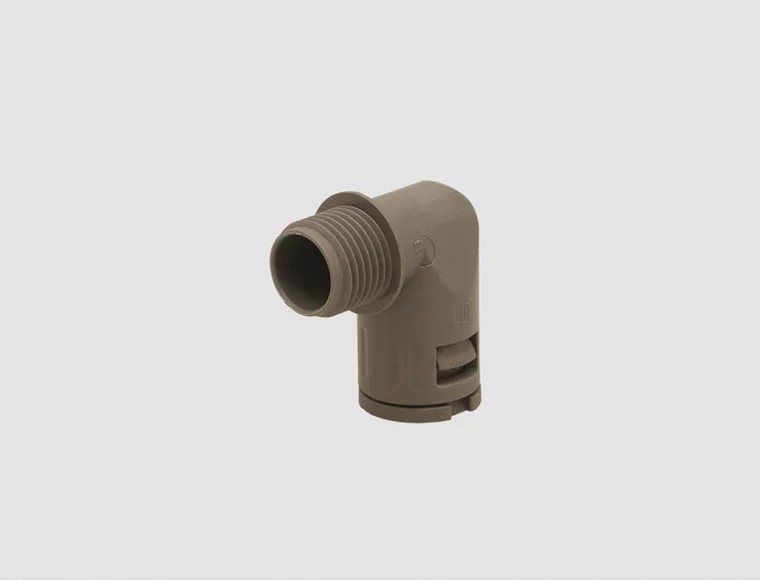 HELUquick elbow 90° M32 × 1,5 NW 23 schwarz