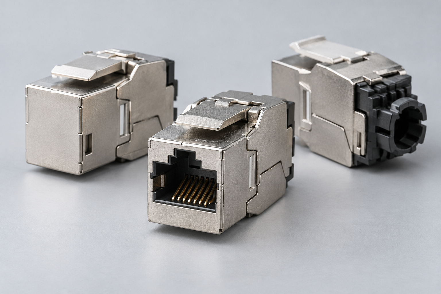 Geschirmte RJ45-Keystone-Module