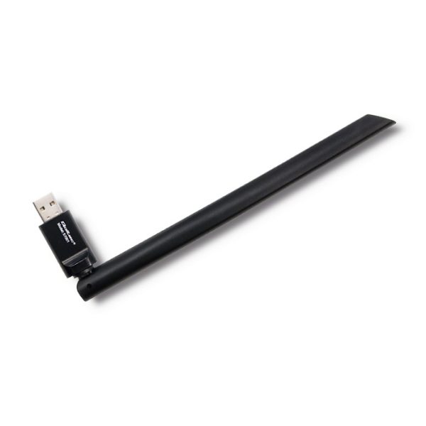 Qoltec Wireless-Adapter WiFi USB mit Antenne | Standard N