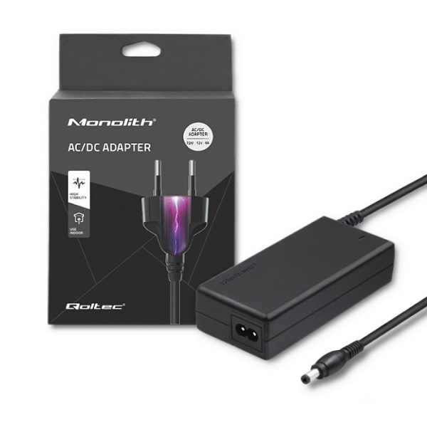 Qoltec AC/DC-Netzteil 51107 | 72W | 12V | 6A