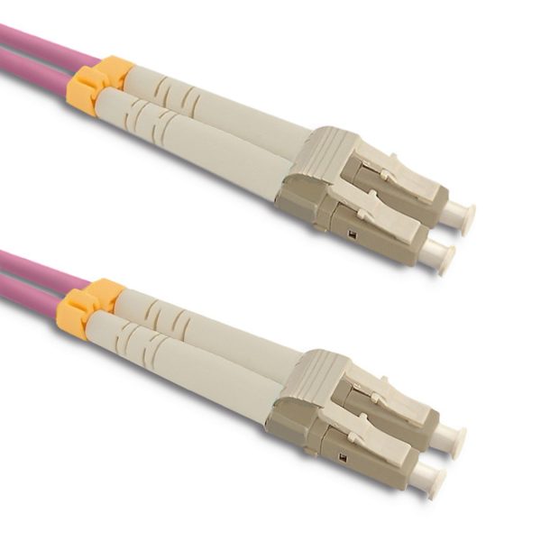 Qoltec Patchkabel Glasfaser LC/UPC - LC/UPC | Multimode | 50/125 | OM4 | Duplex | 3m