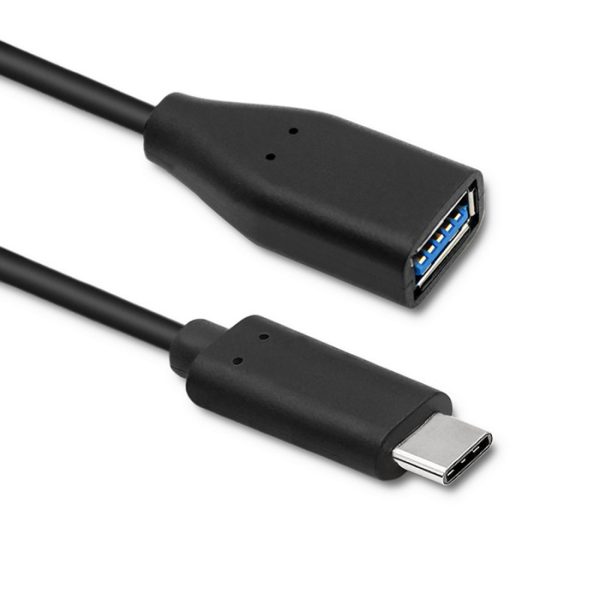 Qoltec USB-C-Kabel 50485 | 3.0 A | 0.2m