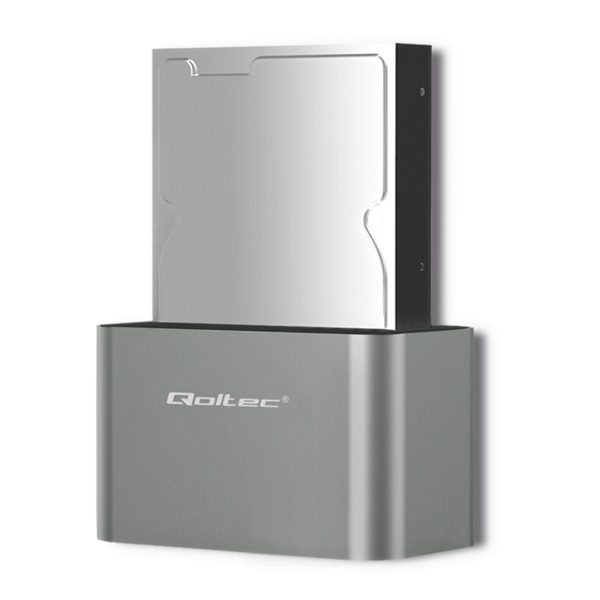 Qoltec Dockingstation 50315 | 2.5"/3.5" SATA | USB 3.0