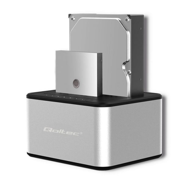 Qoltec Dockingstation 50316 | 2.5 "/3.5" SATA | USB 3.0