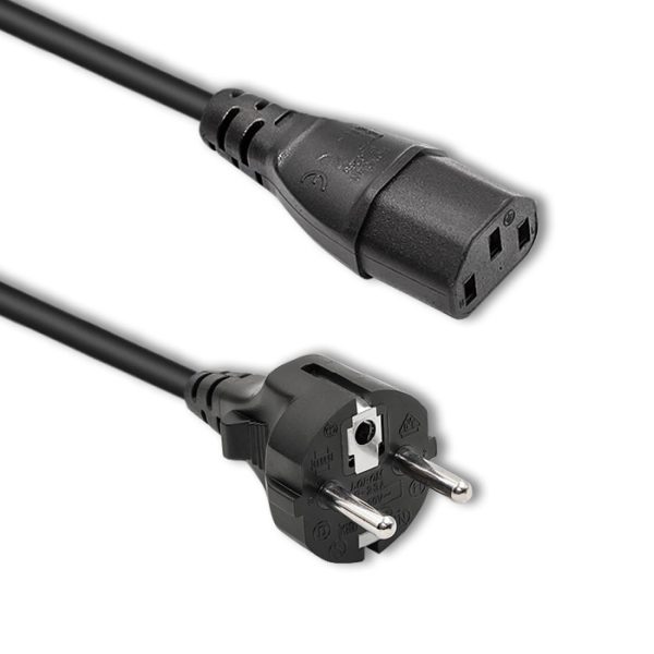 Qoltec Netzkabel 50365 | 1.8m | 3x0.75mm²