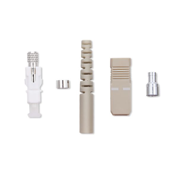 Qoltec SC-Glasfaserstecker | Multimode | 3.0mm | Montageset | 200Stk.