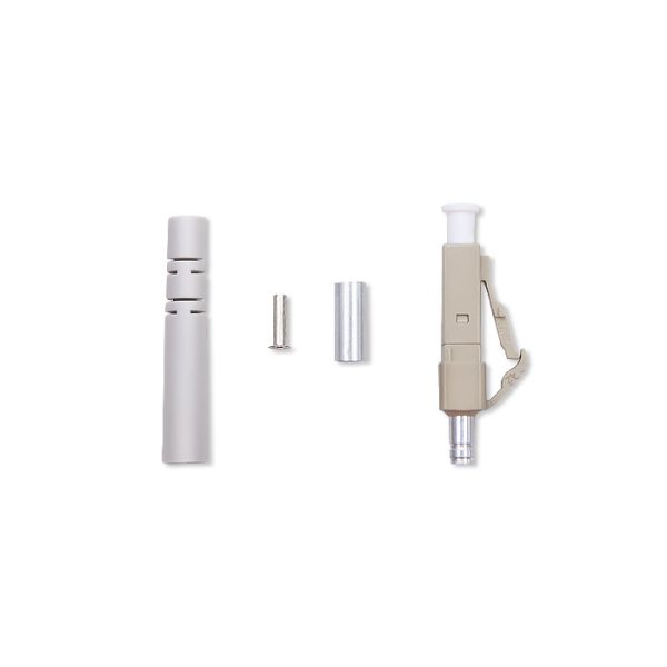Qoltec LC-Glasfaserstecker | Multimode | 3.0mm | Montageset | 200Stk.