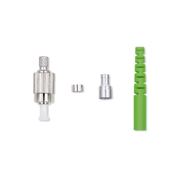 Qoltec FC/APC-Glasfaserstecker | Singlemode | 3.0mm | Montageset | 200Stk.
