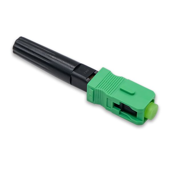Qoltec SC/APC Schnell-Glasfaserstecker | Singlemode | 0.9 | Satz 10 Stk