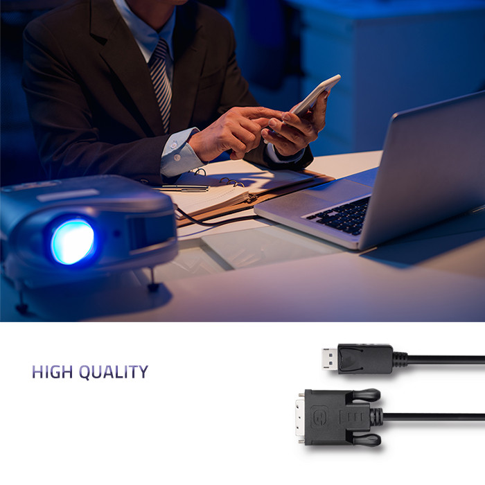 Qoltec DisplayPort-Adapter 50364 | 1.8m