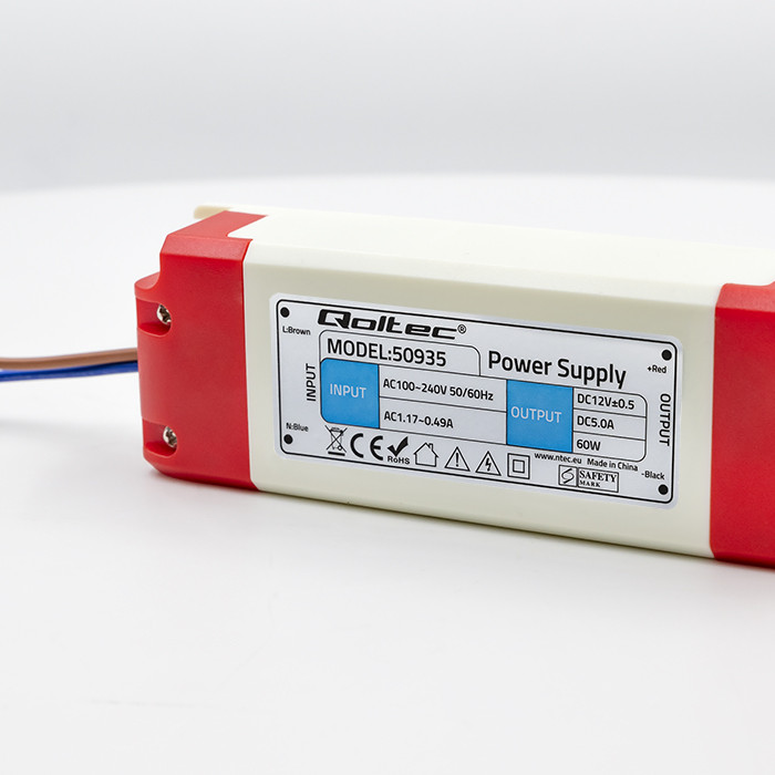 Qoltec LED-Netzteil 50935 | 60W | 12V | 5A