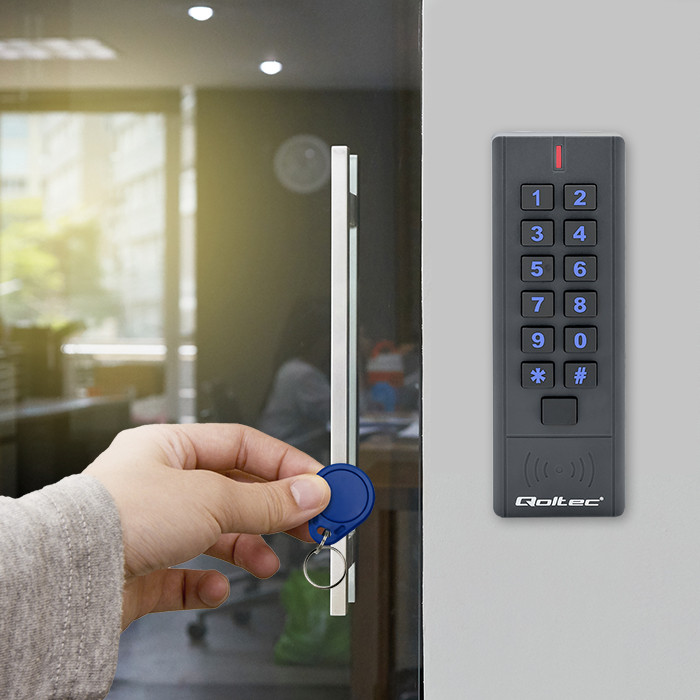 Qoltec RFID-Codeschloss HYPERION 52441 | IP68