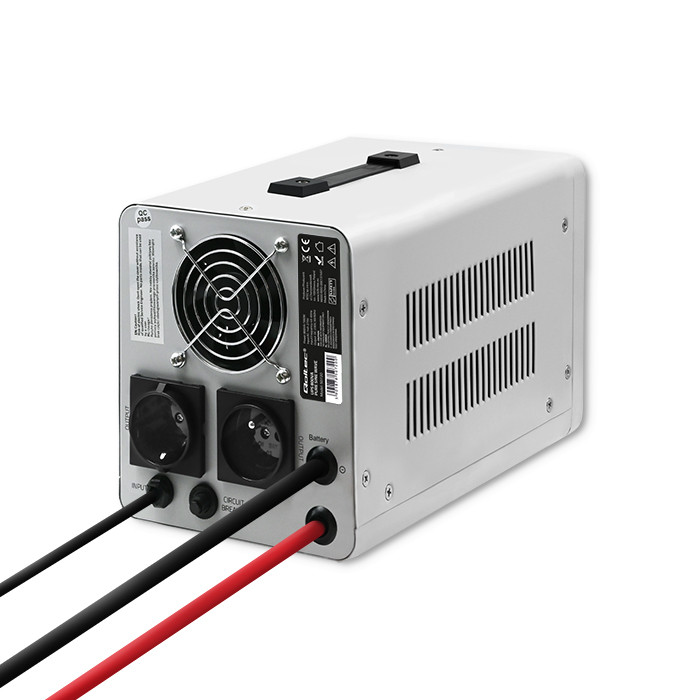Qoltec USV-Notstromversorgung 50720 | 800VA | 560W | Grau