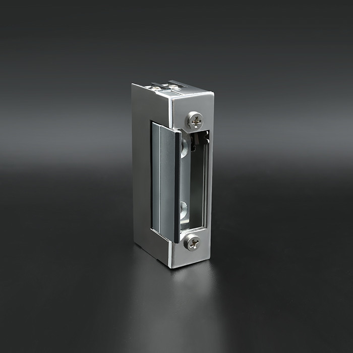 Qoltec Electric strike With lock and memory | 12V | Stainless steel