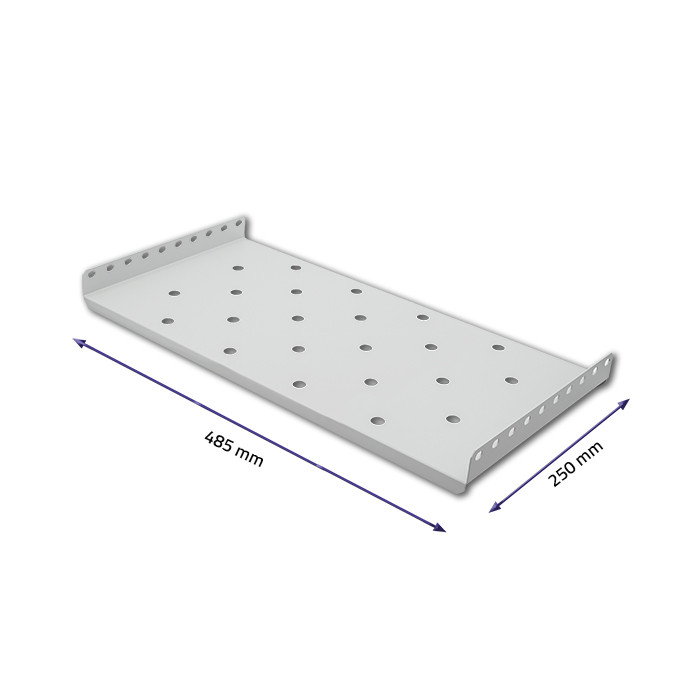 Qoltec Rack-Fachboden 54502 | 490 * 250
