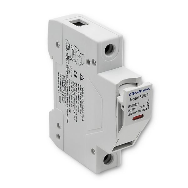 Qoltec Sicherung 52582 | 1000V | 30A | 1P | 10x38