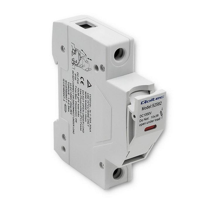 Qoltec Sicherung 52582 | 1000V | 30A | 1P | 10x38