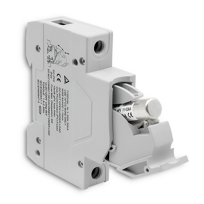 Qoltec Sicherung 52582 | 1000V | 30A | 1P | 10x38