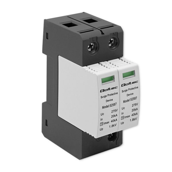 Qoltec DC-Überspannungsschutz 52587 | 275V | 2P