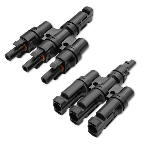 Qoltec Solarstecker | MC4-Anschluss | Typ T | 1000V | 30A