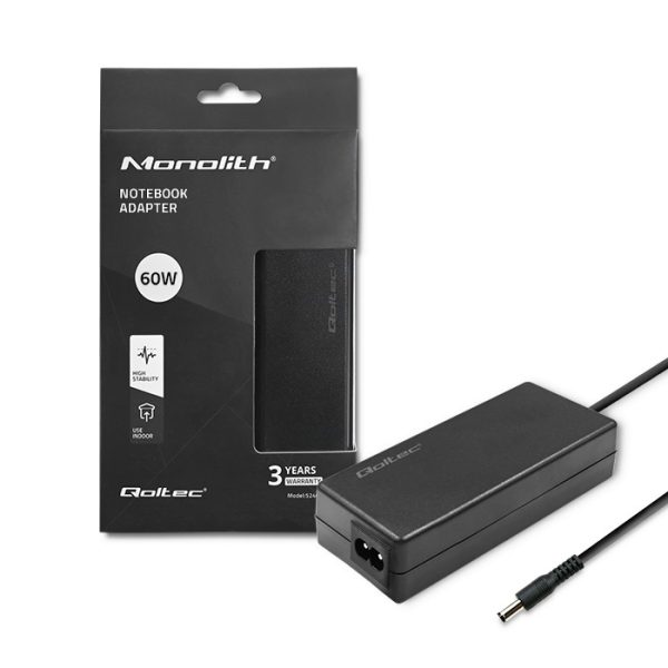 Qoltec AC/DC-Netzteil 52398 | 60W | 12V | 5A