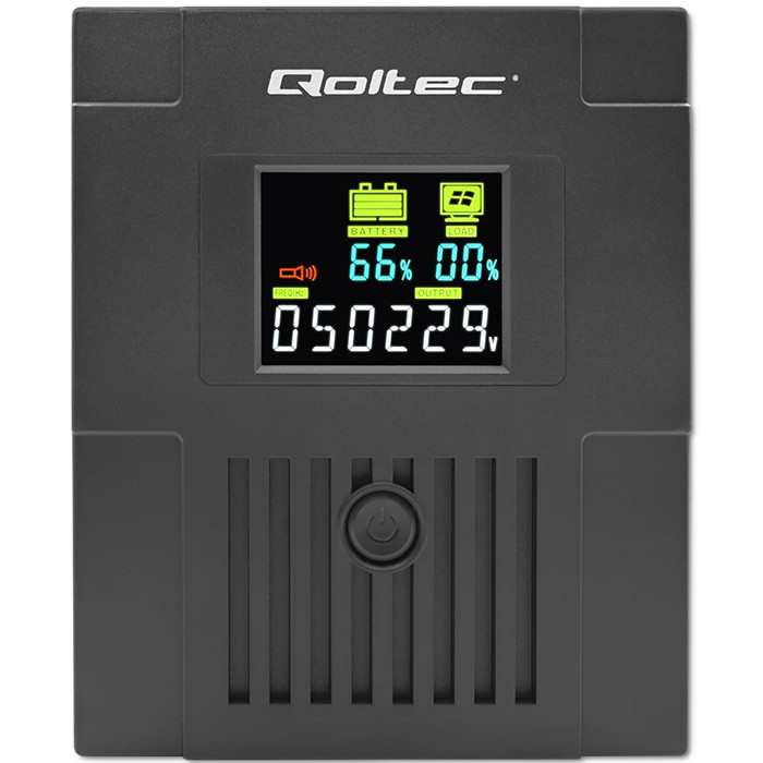 Qoltec Line-Interactive-USV Monolith 53770 | 1500VA | 900W | LCD | USB | RJ45